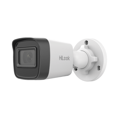 HiLook Series / Bala IP 2 Megapixel (1080p) / Lente 2.8 mm / 20 mts IR / Exterior IP67 / PoE / dWDR / H.265+ / ONVIF · HiLook by HIKVISION