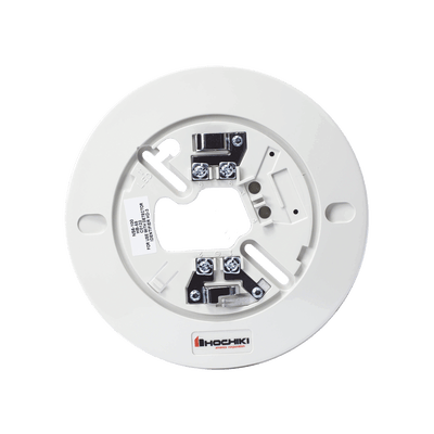 Base Para Detector Convencional Hochiki, Diámetro 6", 2 Hilos, 24 Vcd  (0300-04070 IT), Color Hueso · HOCHIKI