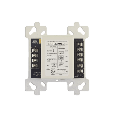 Módulo De Relevador Doble, 2A, Con Aislador Integrado (0400-02070) · HOCHIKI
