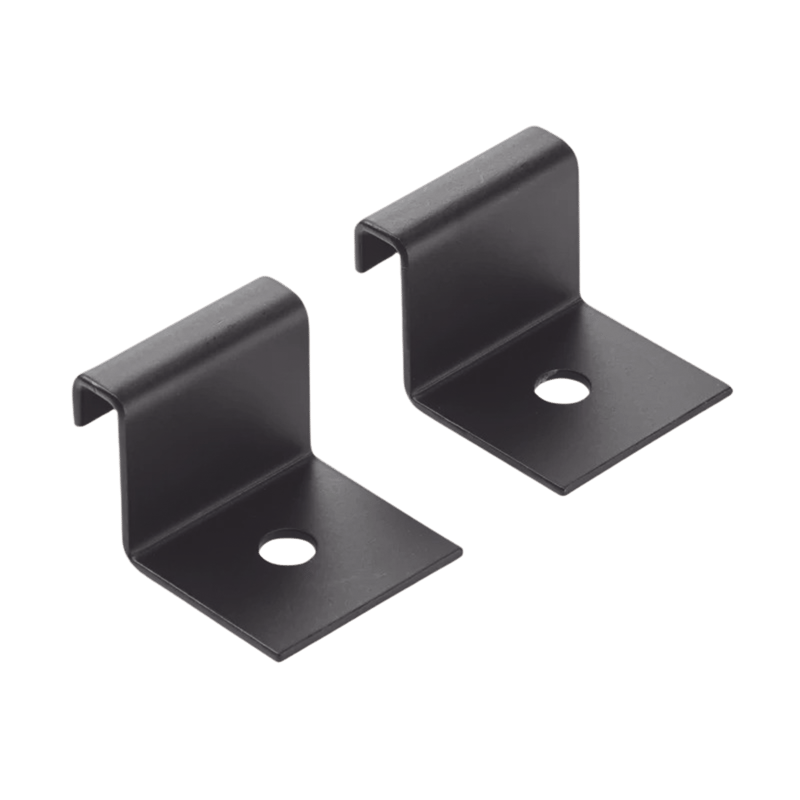 Kit de Soporte Vertical a Pared, Para Charola Tipo Escalerilla, de Acero, Color Negro · HOFFMAN