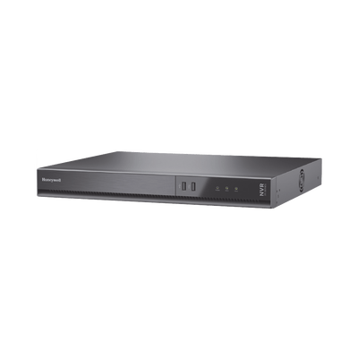 NVR 8 MP 4K / 16 Canales IP / 16 Puertos PoE+ / H.265 / 16 TB (Incluidos) / NDAA / ONVIF / Audio y Alarmas I/O / Soporta IA / Serie 35 / Honeywell Security · HONEYWELL
