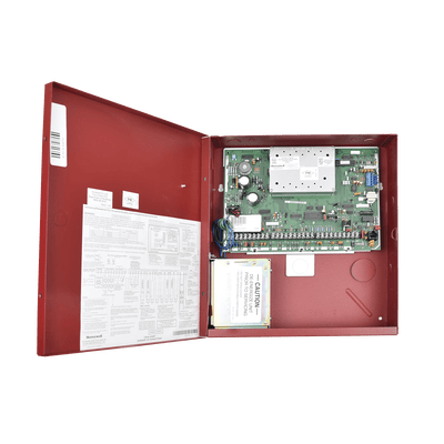 Panel Hibrido de Incendio e Intrusión, Hasta 32 Zonas Cableadas o Inalámbricas, 24 Zonas V-Plex, 2 Particiones, Compatible con AlarmNet y Total Connect · HONEYWELL HOME RESIDEO