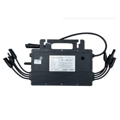 Microinversor 2 Kw, WIFI,  220 Vca, para Interconexión a Red Eléctrica, IP67, Conexión para Cable Troncal, soporta oversizing a 4 Módulos de Hasta 670 W · HOYMILES