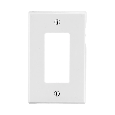 Tapa para Contacto Rectangular Color Blanco. · HUBBELL