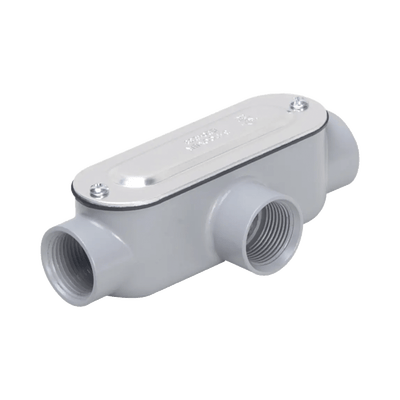 Caja Condulet tipo T de 1/2" (12.7 mm) / Con tapa y empaque. · HUBBELL TAYMAC