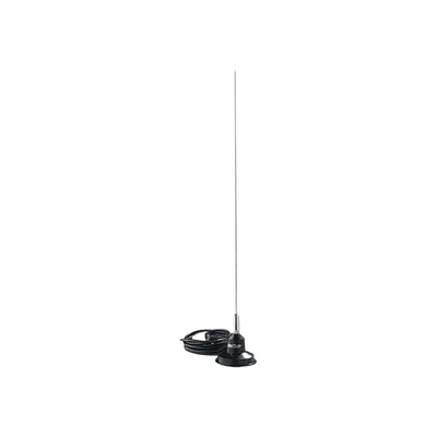 Antena móvil VHF  Con Montaje Magnético y Conector Mini UHF Macho, 148-174 MHz · HUSTLER