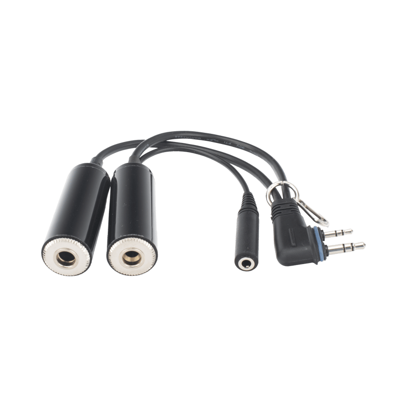 Cable de accesorios para conexión de diadema aéreas a radio IC-A25N/C · ICOM