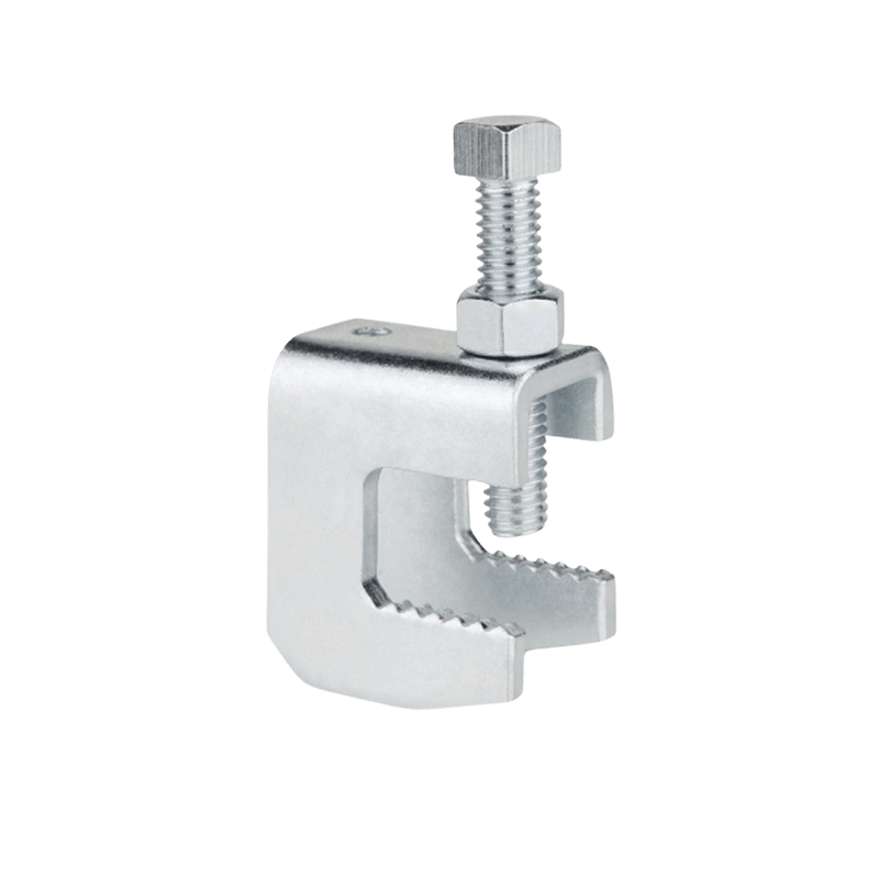 Mordaza de Acero Fija barras de 3/4", para varilla roscada de 1/4". · INDEX