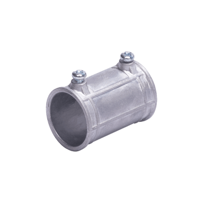 COPLE 1/2" (13MM) PARED DELGADA CON TORNILLO TIPO AMERICANO, GALVANIZADO - ETIQUETA VERDE · JUPITER