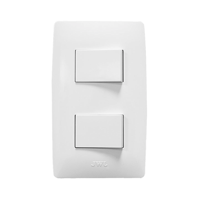 Apagador Escalera Doble de 127 V~60 Hz 10 A/ Color Blanco. · JWJ
