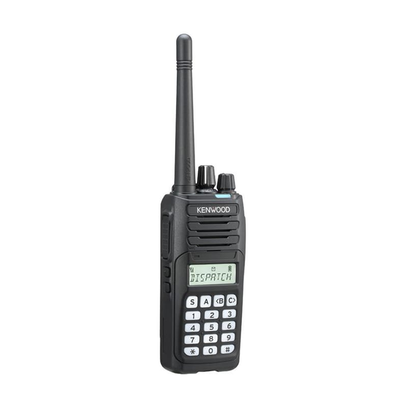 Radio Portátil VHF Digital NXDN / 136-174 MHz / 5 W / 260 Canales / IP67 / DTMF / Roaming / DMR Opcional vía Licencia · KENWOOD
