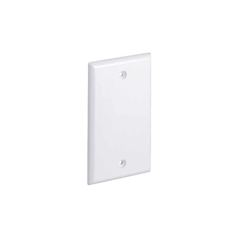Placa de Pared Ciega Universal, Color Blanco · LINKEDPRO BY EPCOM