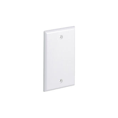 Placa de Pared Ciega Universal, Color Blanco · LINKEDPRO BY EPCOM