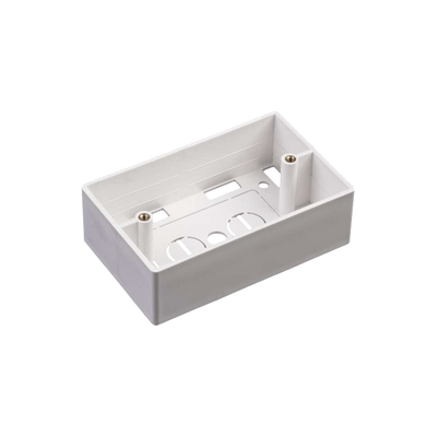 Caja de Pared Universal, Color blanco, Para montaje con Placas de Pared · LINKEDPRO BY EPCOM