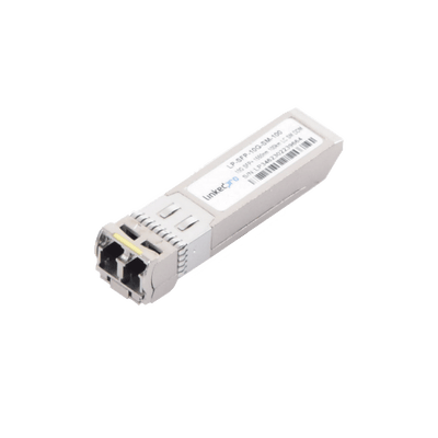 Transceptor Óptico SFP+ (Mini-Gbic) / Monomodo 1550 nm / 10 Gbps / 10GBASE-ZR / Conectores LC/UPC Dúplex / DDM / Hasta 100 km · LINKEDPRO BY EPCOM