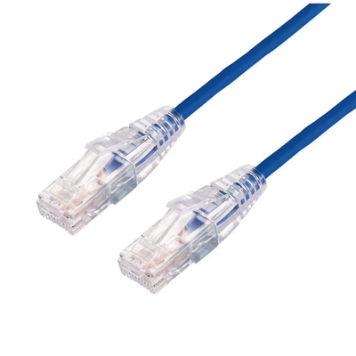 Cable de Parcheo Slim UTP Cat6A - 7 Metros (22.97 Pies) Azul, Diámetro Reducido (28 AWG) · LINKEDPRO BY EPCOM