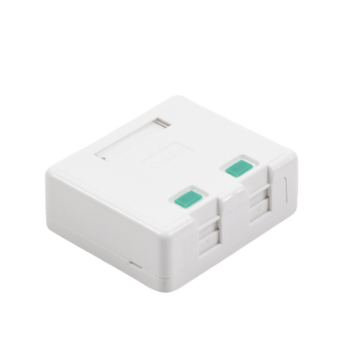 Caja de Pared con 2 Puertos Keystone, No Incluye Jacks · LINKEDPRO BY EPCOM