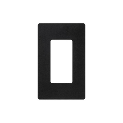 Tapa Color Negro Satin para interruptor o dimmer Lutron, 1 gang, limpio y moderno · LUTRON ELECTRONICS