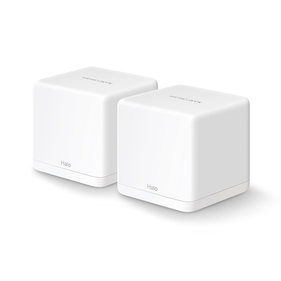 KIT de Sistema Inalámbrico H30G Mesh / Doble banda 2.4GHz y 5GHz AC 1300Mbps / Doble puerto 10/100/1000 Mbps / Control vía App / Roaming Continuo · Mercusys