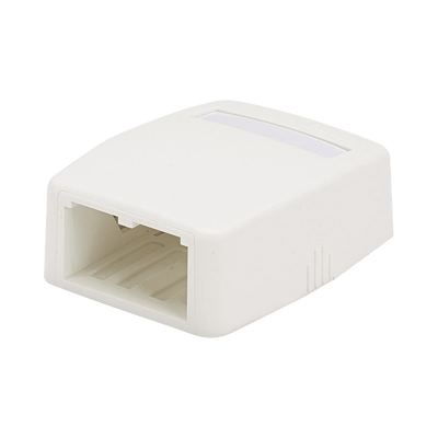 Caja de Montaje en Superficie, Para 2 Módulos Mini-Com, Color Blanco · PANDUIT
