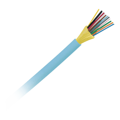 Cable de Fibra Óptica de 12 Hilos, Multimodo OM4 50/125 Optimizada, Interior, Tight Buffer 900um, No Conductiva (Dieléctrica), OFNP (Plenum), Precio Por Metro · PANDUIT