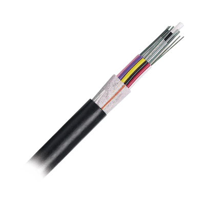 Cable de Fibra Óptica 12 Hilos, OSP (Planta Externa), No Armada (Dieléctrica), MDPE (Polietileno de Media Densidad), Multimodo OM3 50/125 Optimizada, Precio Por Metro · PANDUIT
