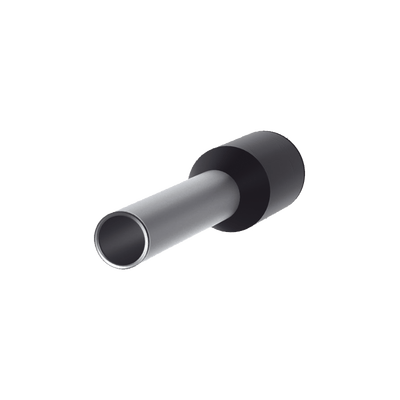 Ferrule Aislado PAN-TERM para Cable 16 AWG, Largo 16.5mm, DIN Color Negro. Paquete 500 Piezas · PANDUIT