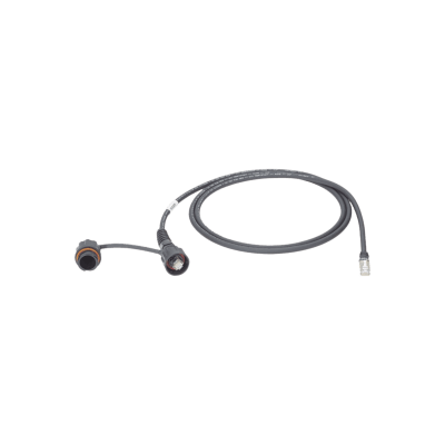 Patch Cord Cat6A IndustrialNet, Blindado S/FTP, Con Plug Industrial y Tapa en Un Extremo, 1 Metro (3.28 Pies) · PANDUIT