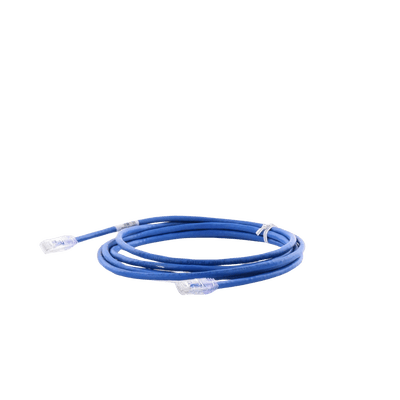 Cable de Parcheo UTP Categoría 6, con Plug Modular en Cada Extremo - 3 Metros (9.84 Pies) - Azul · PANDUIT