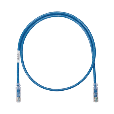 Cable de Parcheo UTP Categoría 6, con Plug Modular en Cada Extremo - 1 Metro (3.28 Pies) - Azul · PANDUIT