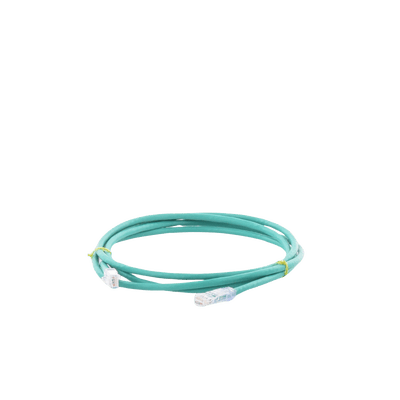Cable de Parcheo UTP Categoría 6, con Plug Modular en Cada Extremo - 2 Metros (6.56 Pies) - Verde · PANDUIT