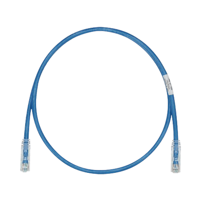 Cable de Parcheo TX6, UTP Cat6, 24 AWG, CM, Color Azul, 0.91 Metros (3 Pies) · PANDUIT