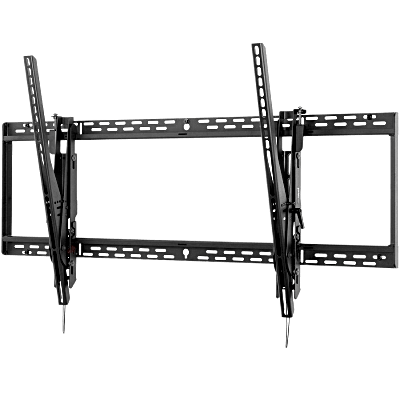 Montaje de pared para Pantallas de 55" hasta 115" con inclinacion / Capacidad de carga 350 lb (158 kg) / Patrón VESA hasta 1000 x 600 mm / Inclinación Ajustable +15°/-5° · PEERLEES