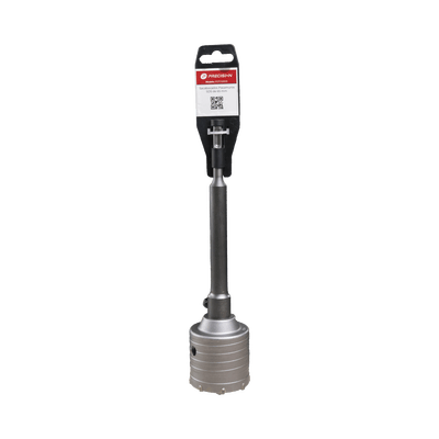 Broca Pasamuros SDS, Sacabocado para Concreto de 65mm con Extensión de 220mm · PRECISION