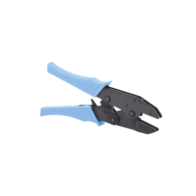 Pinzas Individuales para Plegar Conectores de Anillo. Requiere Juego de Mordarzas de acuerdo al Diámetro del Cable y Tipo de Conector. · RF INDUSTRIES,LTD
