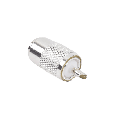 Conector UHF Macho (PL-259) para Cables RG-8/U, RG-8U-SYS, 8237, 8267, 8268, 9913, CTN-400, 7810, 8214, 7810A, RFLASH-1113, LMR-400, Plata )/ Plata/ Teflón. · RF INDUSTRIES,LTD