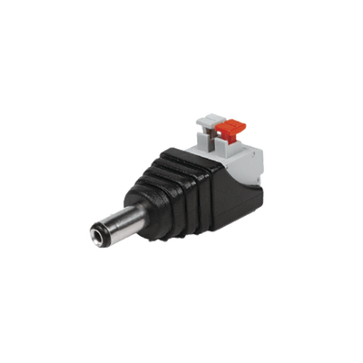 Adaptador Tipo Jack de 3.5 mm Macho Polarizado de 12 Vcc con Terminales de Presión · EPCOM TITANIUM