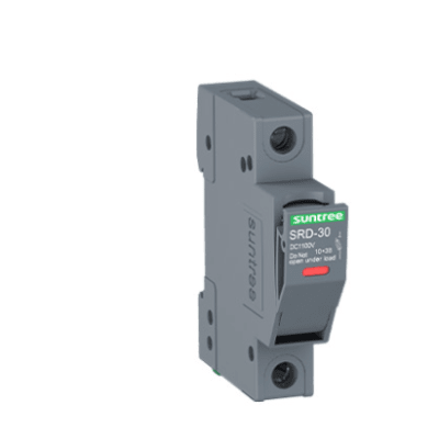 Porta Fusible CD 1000V 1 Polo Riel Din · SUNTREE