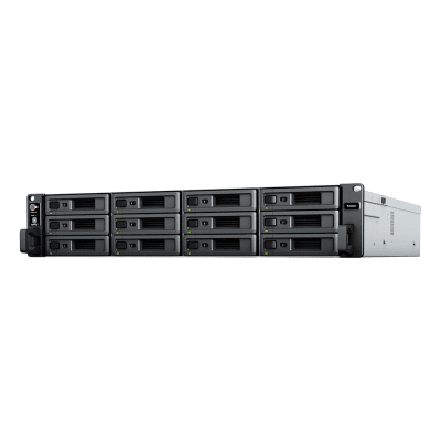 Servidor de Almacenamiento RackStation RS2423+ | 12 Bahías | 2U | Hasta 216 TB | Rendimiento 3,500/1,700 MB/s | Expansión a 432 TB | 10GbE | Fuentes de Alimentación Duales | Alta Disponibilidad. · SYNOLOGY