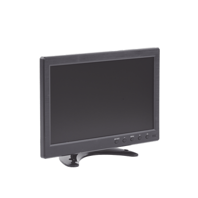 Monitor 10.1" TFT-LCD ideal para colocar en vehículos o DVR/NVR. Entradas de video HDMI, VGA y RCA (CVBS) · SYSCOM