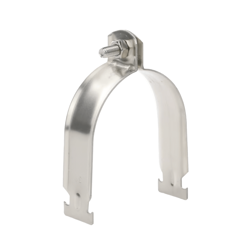 Abrazadera de Acero Inoxidable  de 3" Para Unicanal Tipo Strut · SYSCOM TOWERS