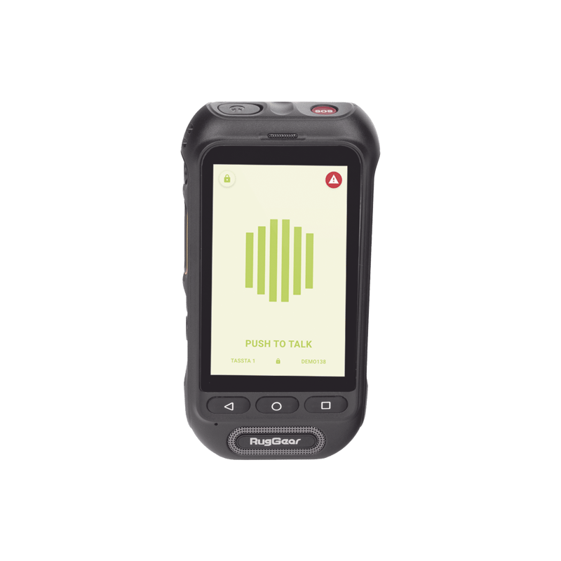 Kit de Radio RG360 con 12 meses de Servicio de Radio TASSTA Básico · TASSTA