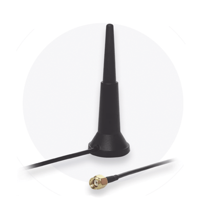 Antena WiFi Doble Banda SMA, 3 dBi, Magnetica, cable 1.5M · TELTONIKA