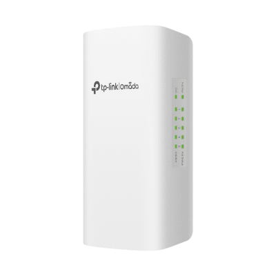 Switch PoE Omada Para Exterior / 1 Puerto PoE++ IN 802.3 af/at/bt / 4 Puertos PoE+ OUT Gigabit / Adminstración Centralizada Omada · TP-LINK