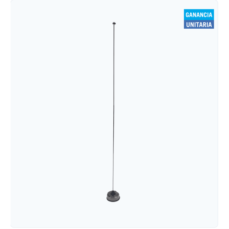 Antena Movil Ajustable en Campo, Rango de Frecuencia 118-940 MHz. · TXPRO