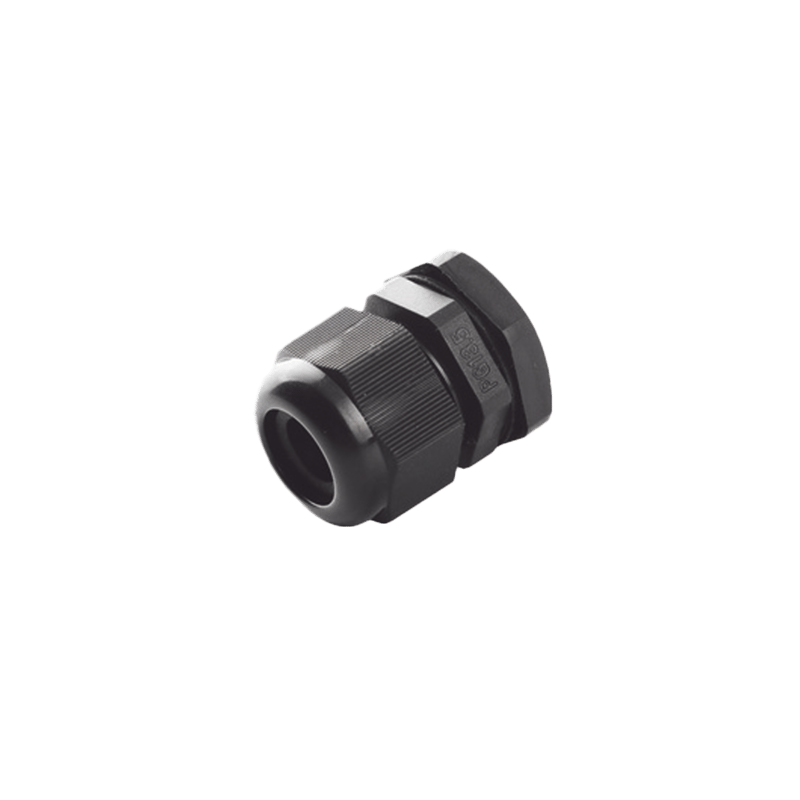 Conector Plástico Negro Tipo Glándula, para Cable de 6 a 12 mm de Diámetro. · TXPRO