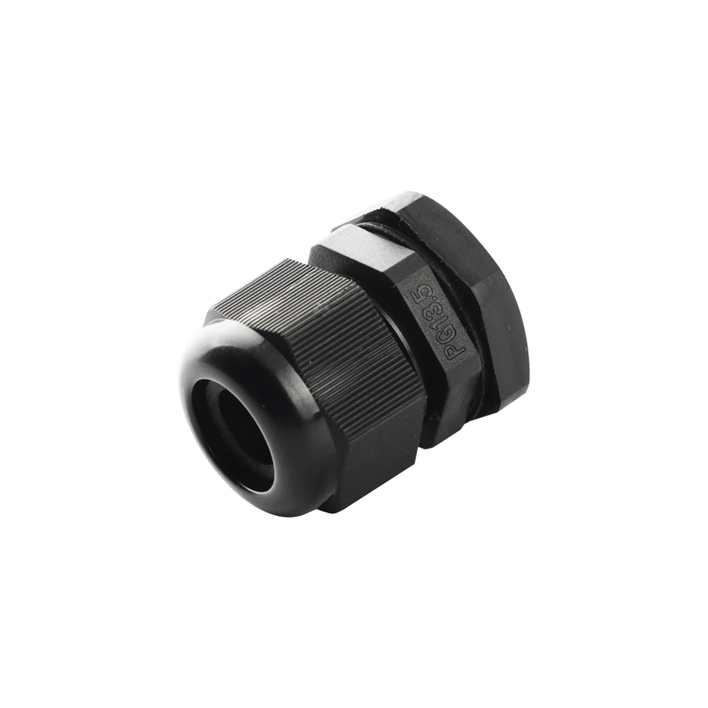 Conector Plástico Negro Tipo Glándula para Cable de 3.5 a 6 mm de Diámetro. · TXPRO