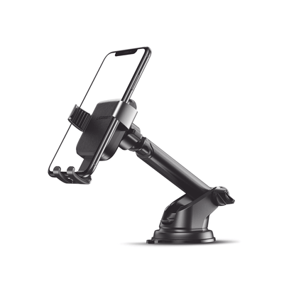 Soporte de Celular para Automóvil con Ventosa / Diseño de Sujecion en Triangulo / Ajustable 270° / Rotable / Estirable / Amplia Compatibilidad con dispositivos de 4'' a 7'' / Color Negro · UGREEN