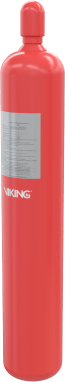 Cilindro de Agente Extintor de Gas Inerte Oxeo | Nitrógeno 80L  2901 PSI | Sistema de Extinción Oxeo · VIKING