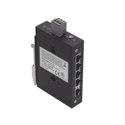 Switch Industrial ECO-Switch / 5 Puertos Gigabit 1000Base-T / Montaje Carril DIN / IP30 / -40°C a +70°C / Alimentación 12-48 VDC · WAGO
